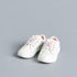 Star Accent Lace-Up Sneakers - White / 20