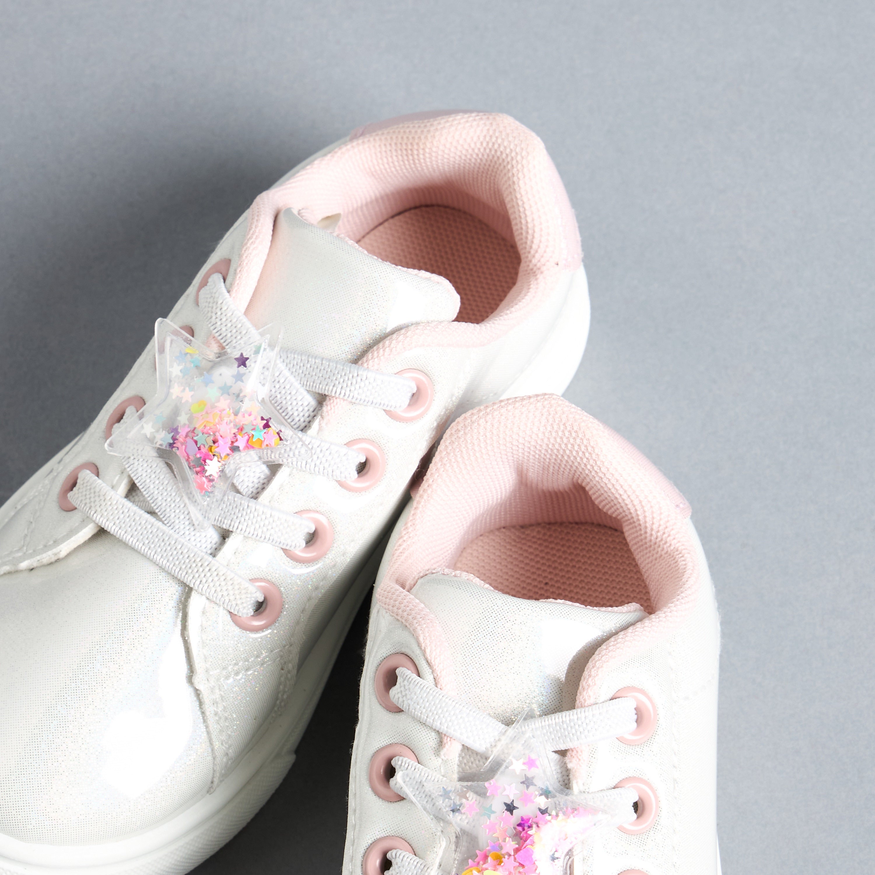 Star Accent Lace-Up Sneakers