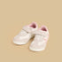 Panelled Sports Shoes with Hook and Loop Closure