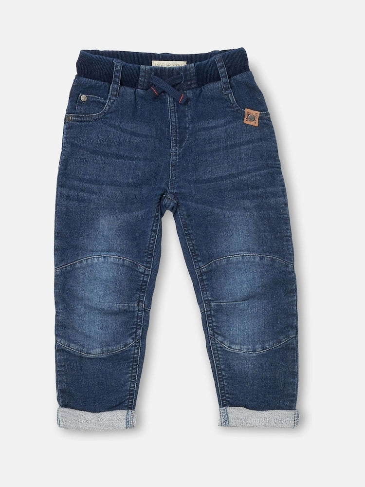 Angel &amp; Rocket Blue Jersey Jeans - Angel &amp; Rocket Blue Jersey / 12-18 Months (80-86cm)