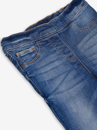 Mid Blue Denim 1 Pack Elasticated Waist Jeggings (3mths-7yrs)