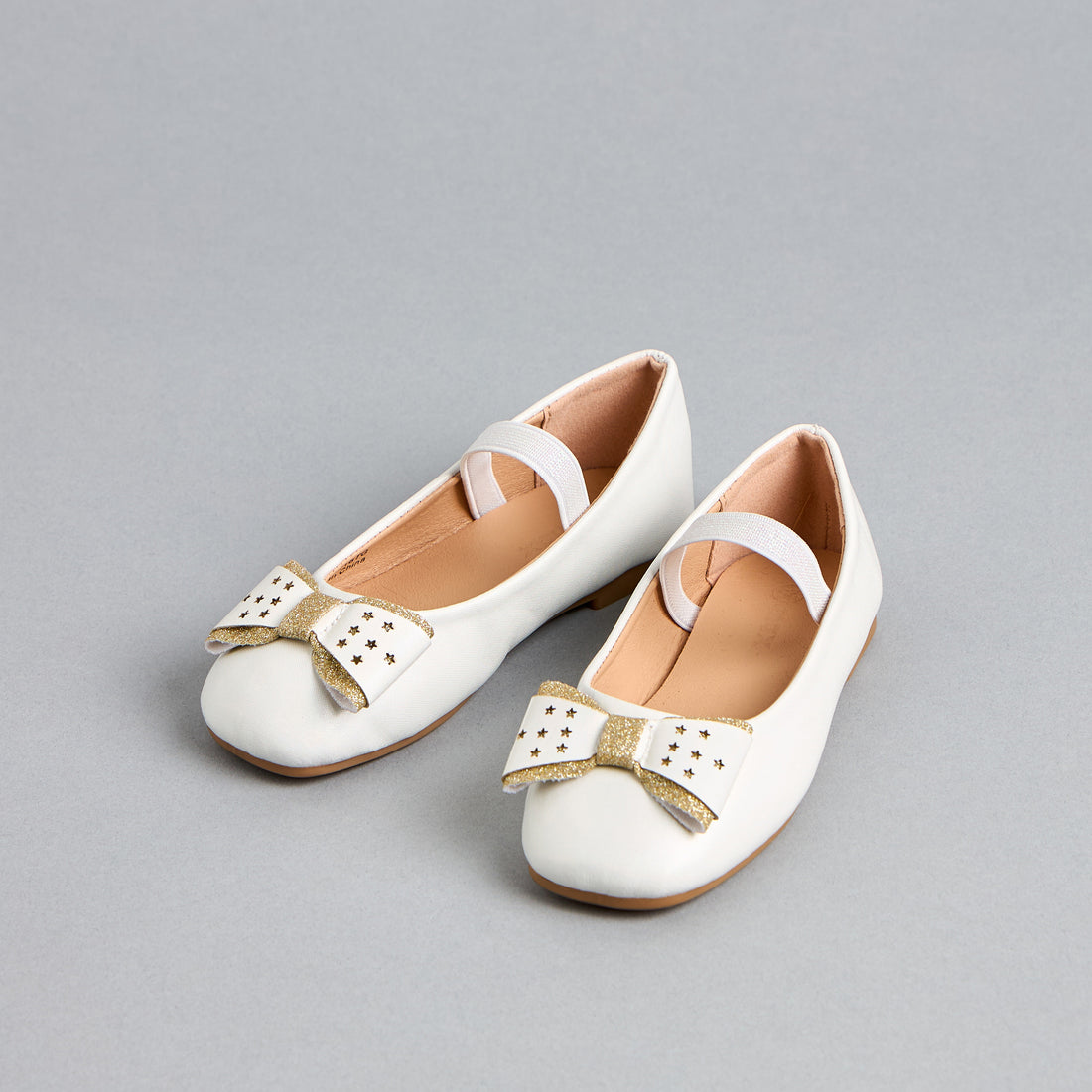 Embellished Bow Detail Ballerinas