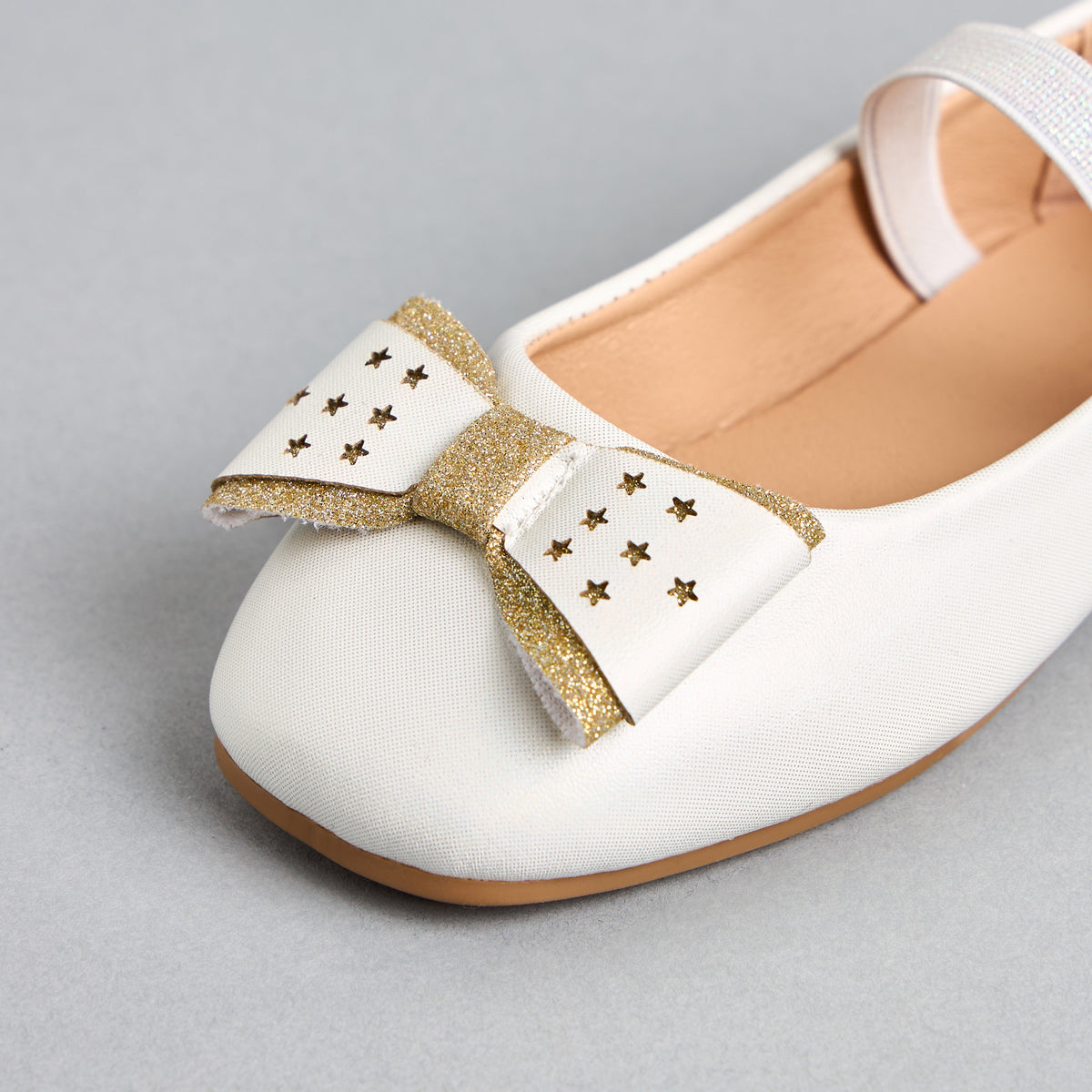 Embellished Bow Detail Ballerinas