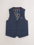 Dark Blue Waistcoat (12mths-16yrs) - 12-18 Months (80-86cm)