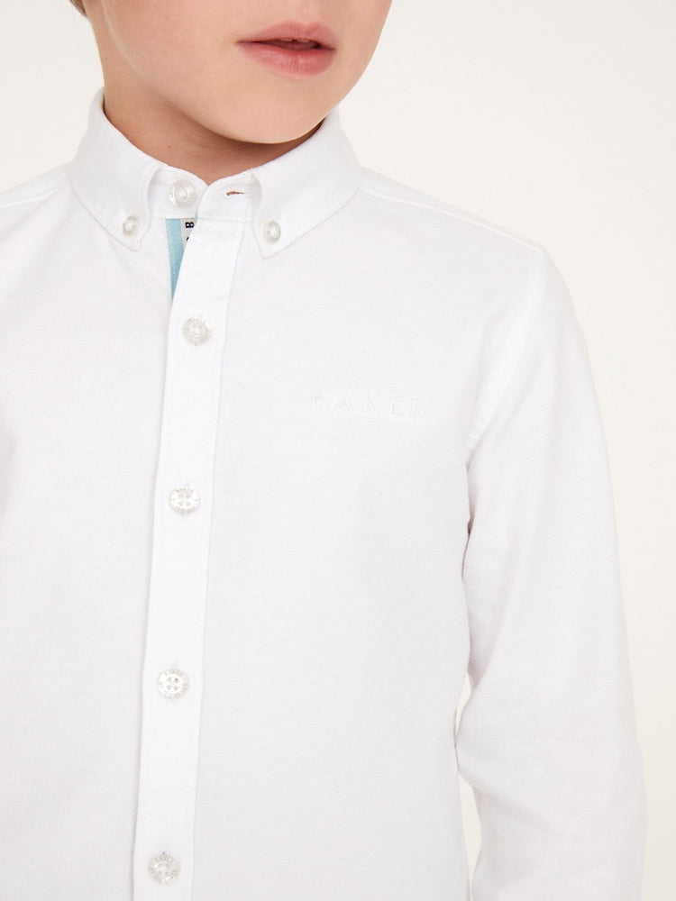 Baker by Ted Baker Oxford Shirt - Size 4 Years (104cm)