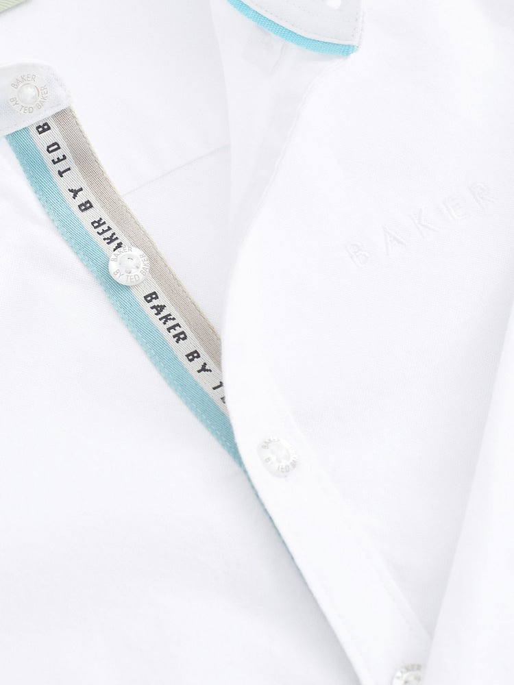 Baker by Ted Baker Oxford Shirt - Size 4 Years (104cm)