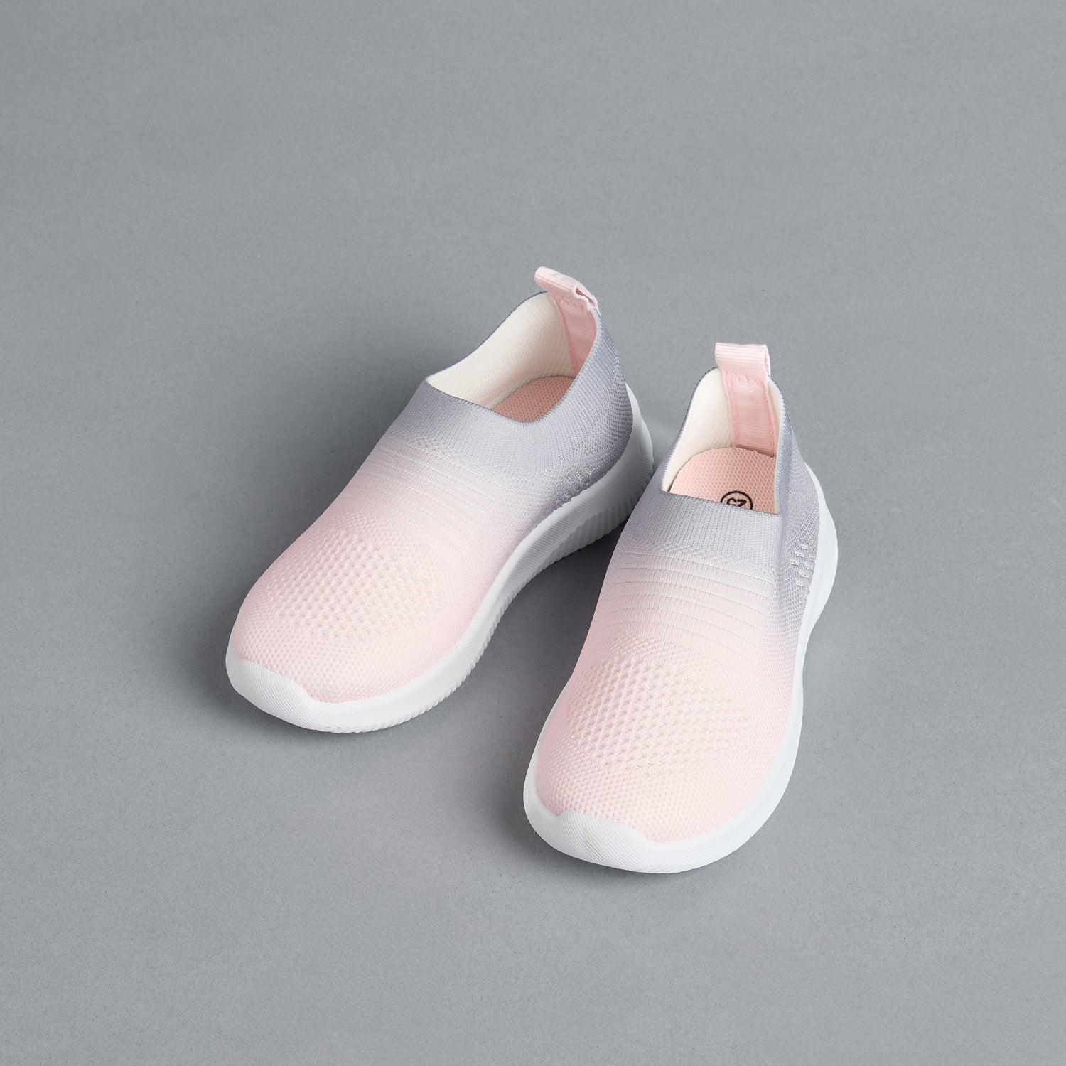 Ombre Flyknit Slip-On Sneakers