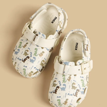 Dinosaur Print Clogs