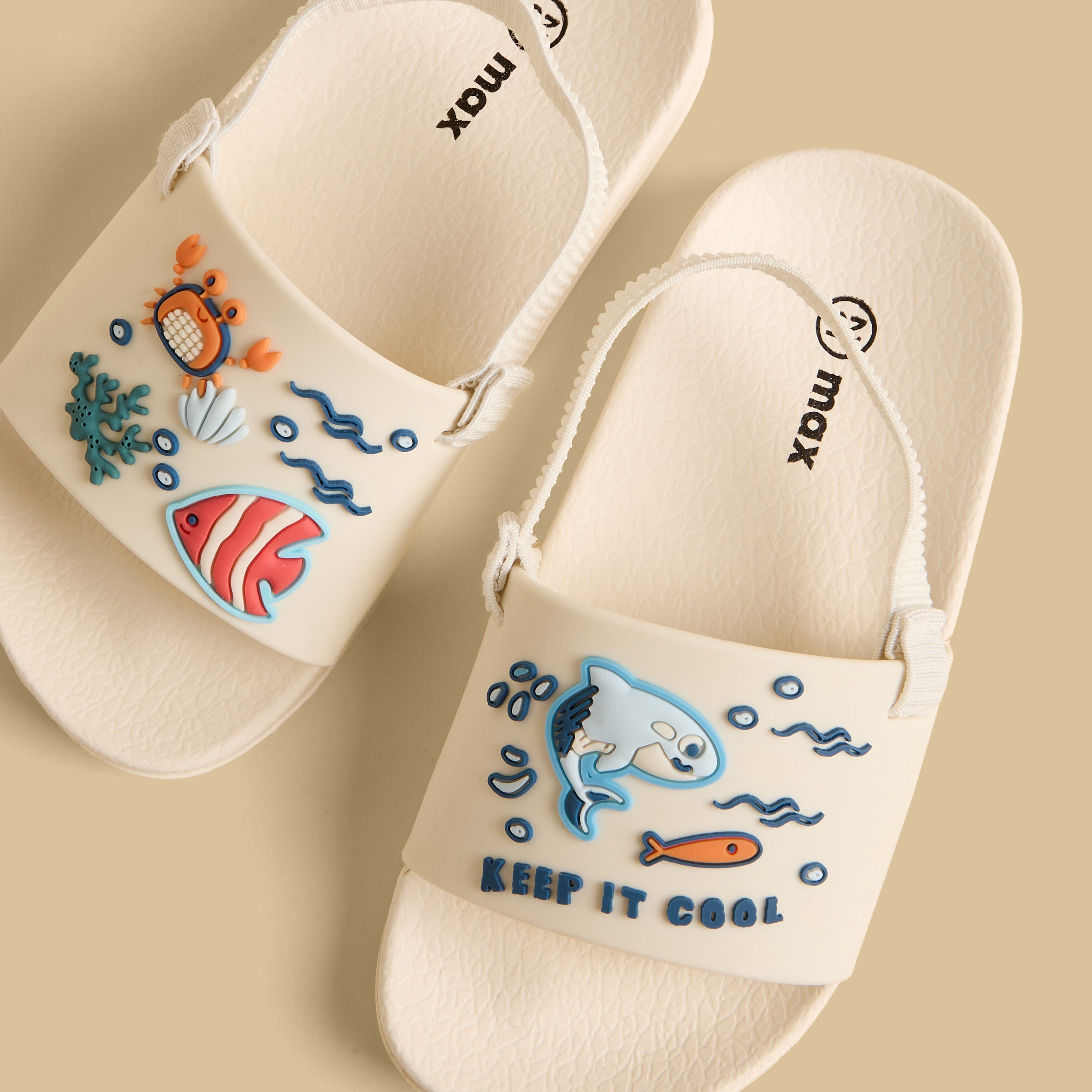 Underwater Applique Slides with Backstrap