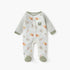 Juniors Animal Print Sleepsuit with Long Sleeves - Cream / 9-12 mths