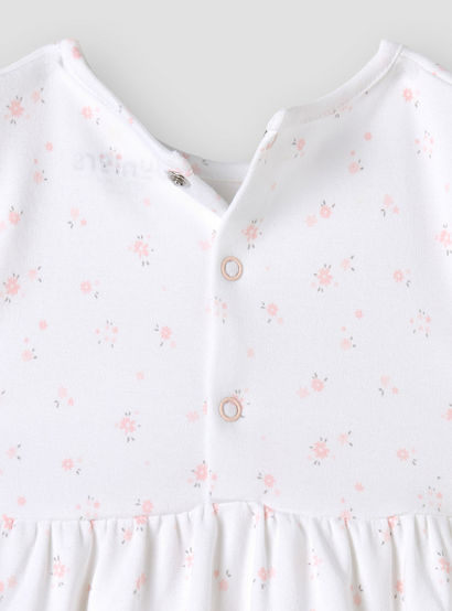 Juniors All-Over Floral Print A-line Dress with Bow Detail-baby-girls-clothing-dressesandjumpsuits-image-5