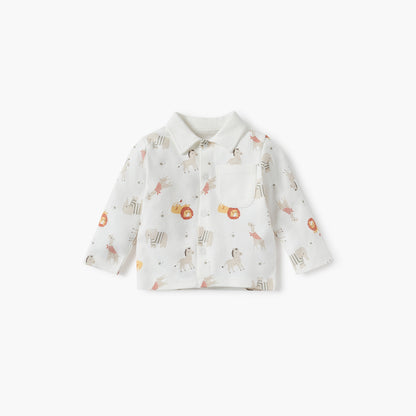 Juniors Animal Print Shirt and Pyjama Set