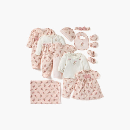 Juniors Bunny Print Booties