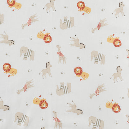 Juniors Animal Print Receiving Blanket