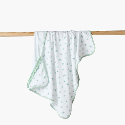 Juniors Cotton Round Neck Long Sleeves Sleepsuit with Bolero Overlay