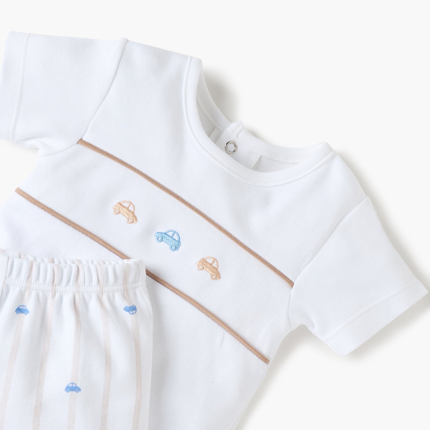 Juniors Car Print T-shirt and Pyjama Set