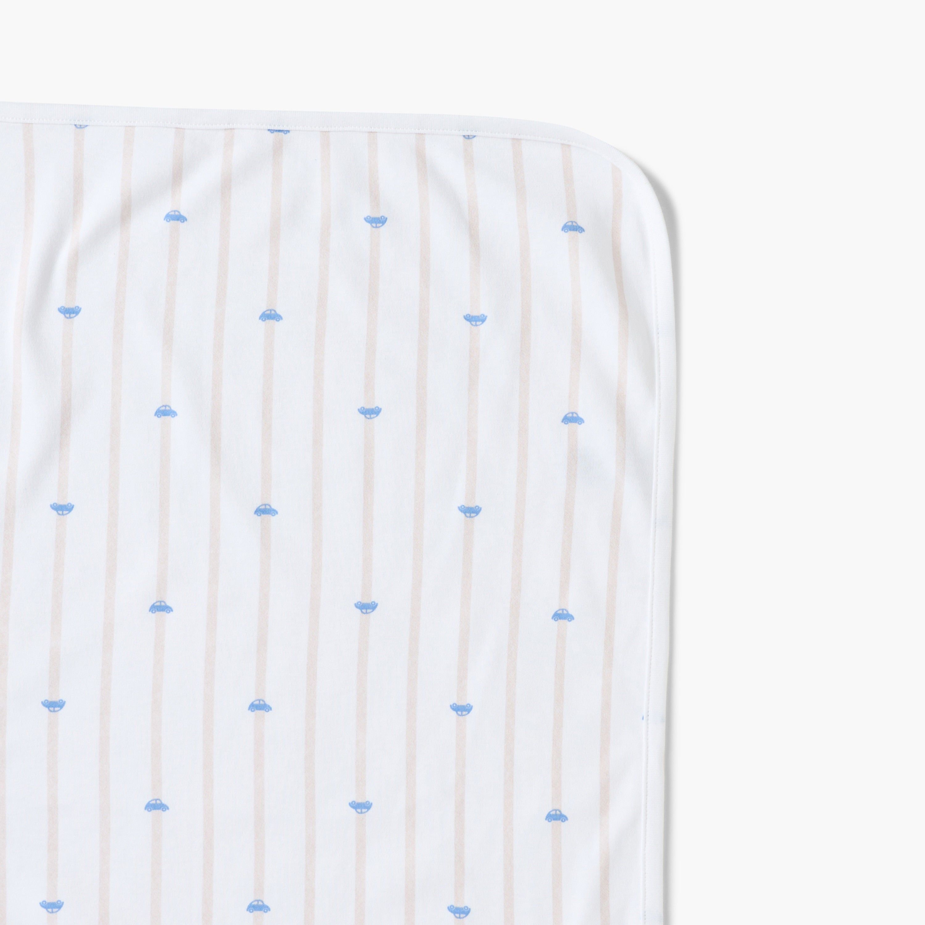Juniors Car Print Receiving Blanket