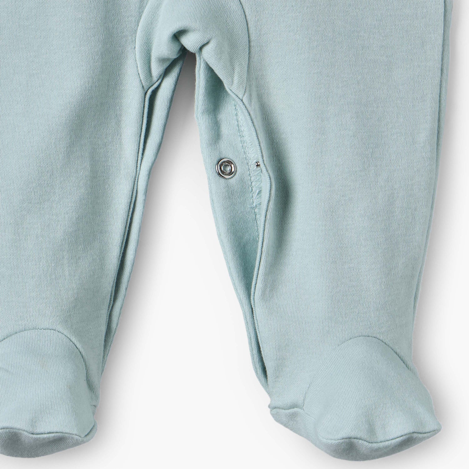 Juniors Cotton Collared Long Sleeves Sleepsuit with Snap Button Closure