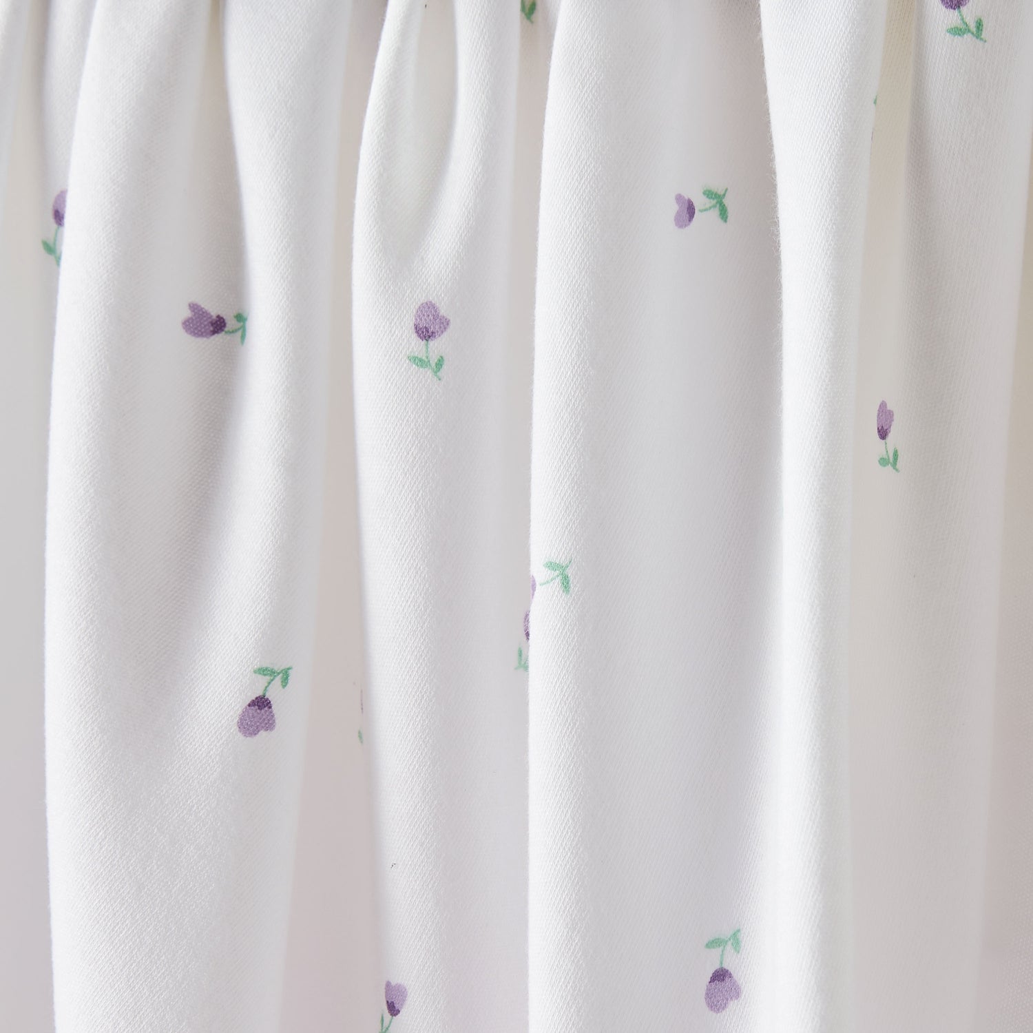 Juniors Floral Print Receiving Blanket