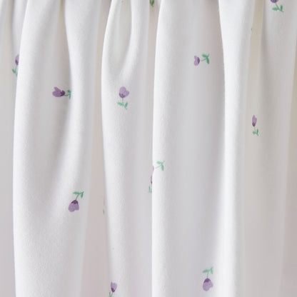Juniors Floral Print Receiving Blanket
