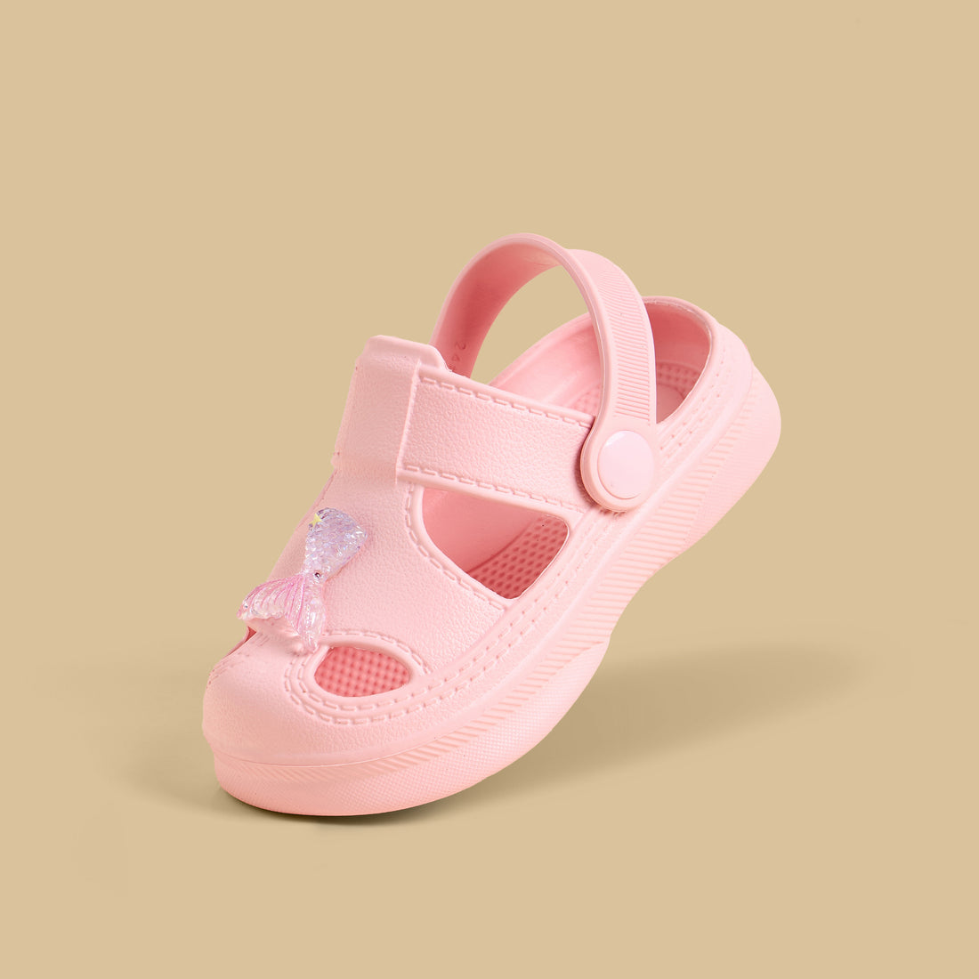 Mermaid Tail Accent Clogs with Backstrap