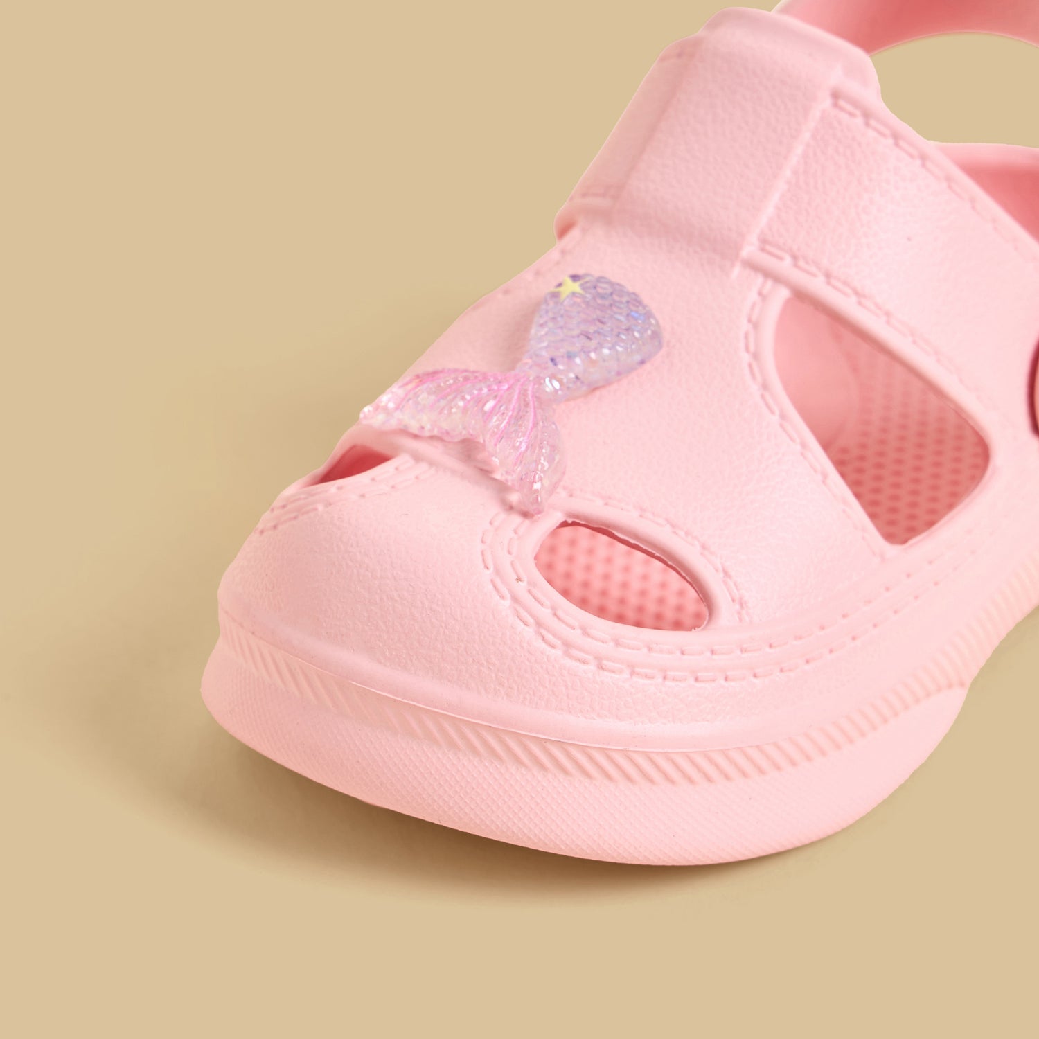 Mermaid Tail Accent Clogs with Backstrap