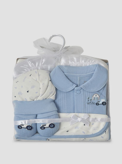Set of 5 Juniors Clothing Gift Set with Print-baby-boys-clothing-setsandcoords-image-1