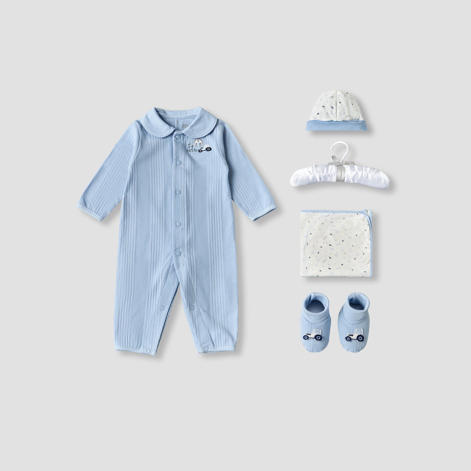 Set of 5 Juniors Clothing Gift Set with Print