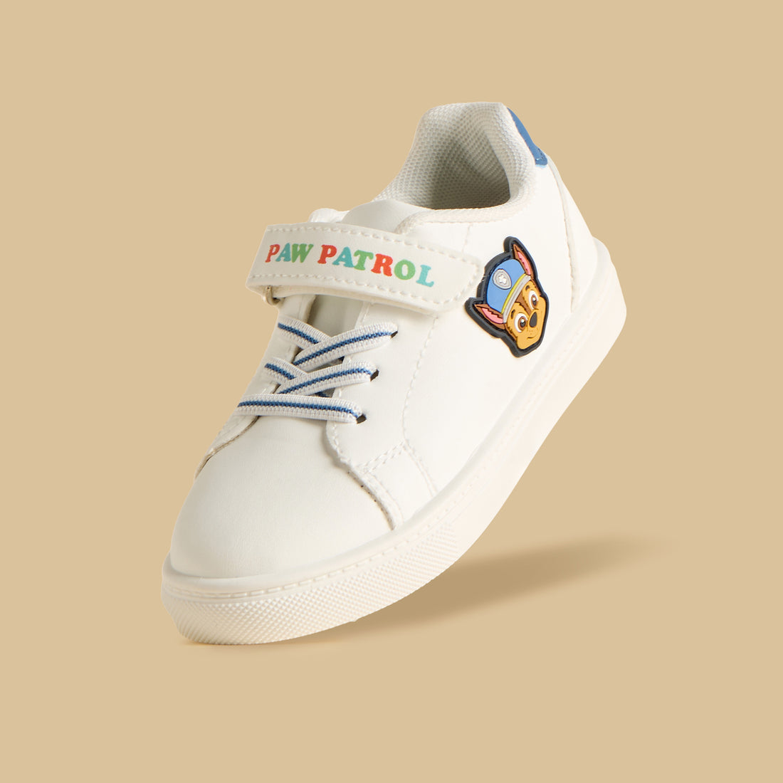 Paw Patrol Accent Sports Shoes with Hook and Loop Closure - White / 20