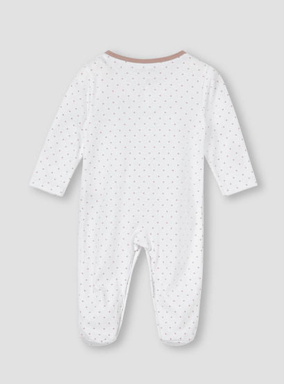 Juniors Horse Applique Sleepsuit with Long Sleeves and Button Closure-baby-boys-clothing-nightwear-sleepsuits-image-2