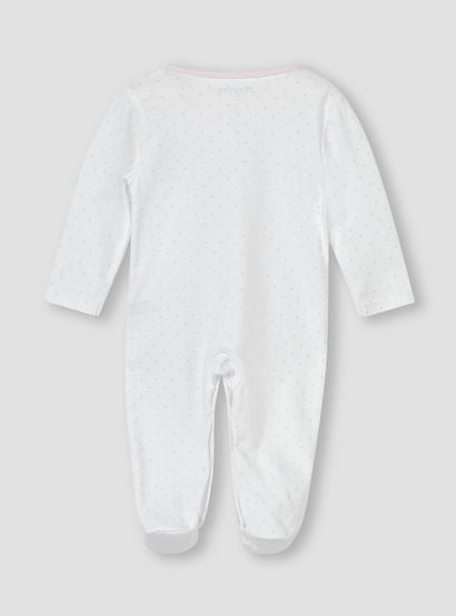 Juniors Bunny Embroidered Sleepsuit with Button Closure-baby-girls-clothing-nightwear-sleepsuits-image-3