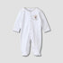 Juniors Sheep Embroidered Sleepsuit with Long Sleeves - White / 12-18 mths