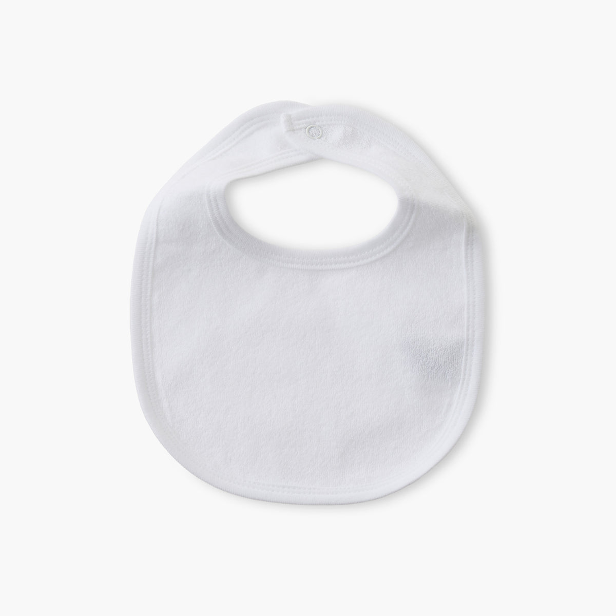 Pack of 5 Juniors Baby Bib with Snap Button Closure
