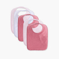 Juniors Solid Terry Bib with Hook and Loop Closure - Set of 5-undefined-image-1