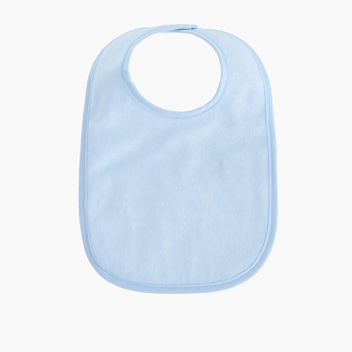 Juniors Solid Terry Bib with Hook and Loop Closure - Set of 5