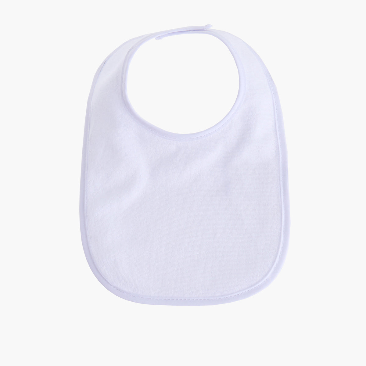 Juniors Solid Terry Bib with Hook and Loop Closure - Set of 5