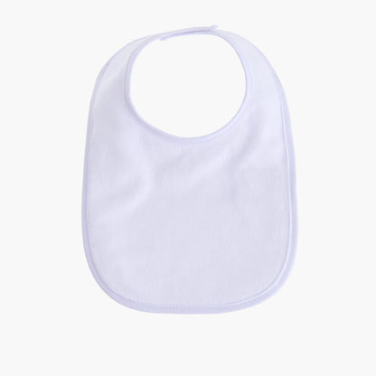 Juniors Solid Terry Bib with Hook and Loop Closure - Set of 5
