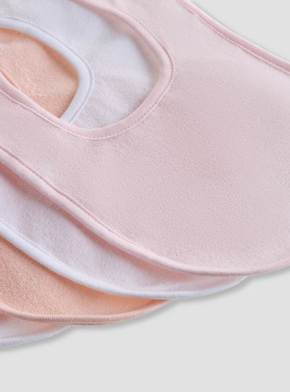 Pack of 5 Juniors Baby Bib with Hook and Loop Closure-baby-feeding-bibs-image-6