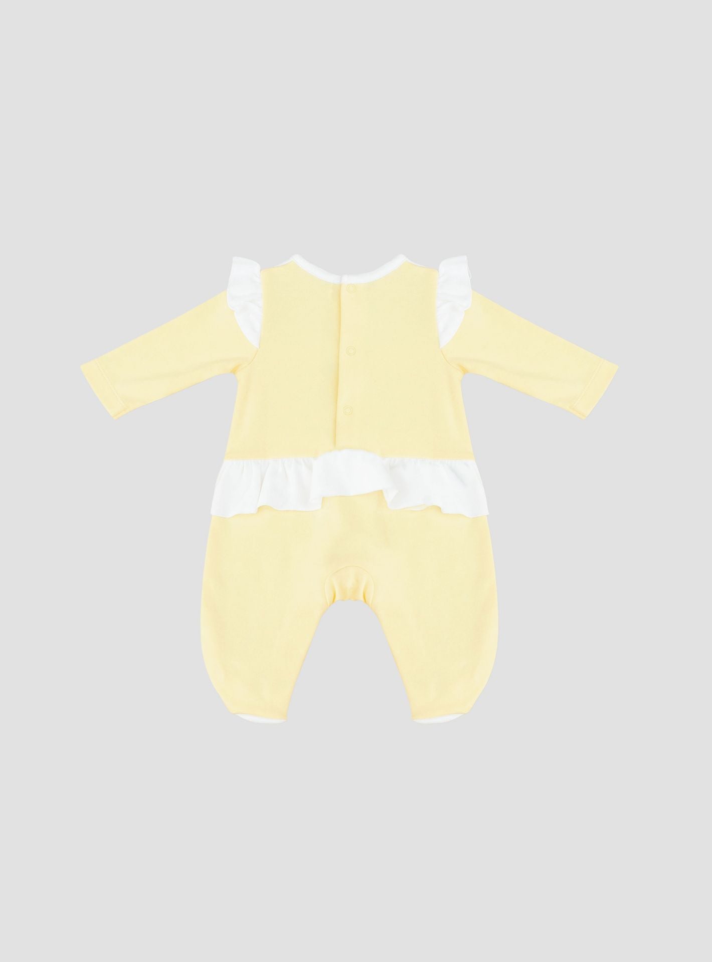 Moon Lemon Hearts Cotton Sleepsuit-baby-girls-clothing-nightwear-sleepsuits-image-2