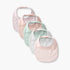 Pack of 5 Juniors Baby Bib with Ribbed Texture - Multicolour