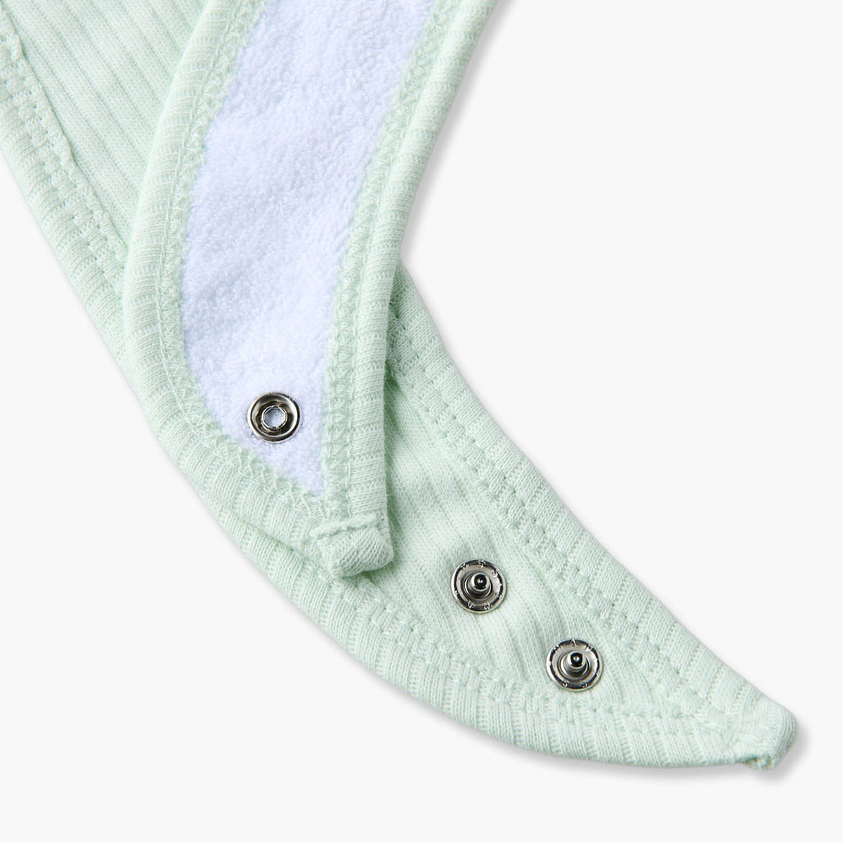 Pack of 5 Juniors Baby Bib with Ribbed Texture