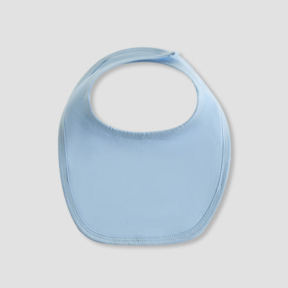 Pack of 5 Juniors Baby Bib with Snap Button Closure