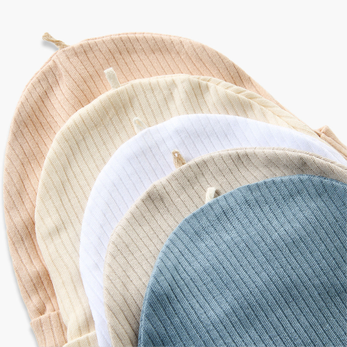 Pack of 5 Juniors Cap with Rolled Hem