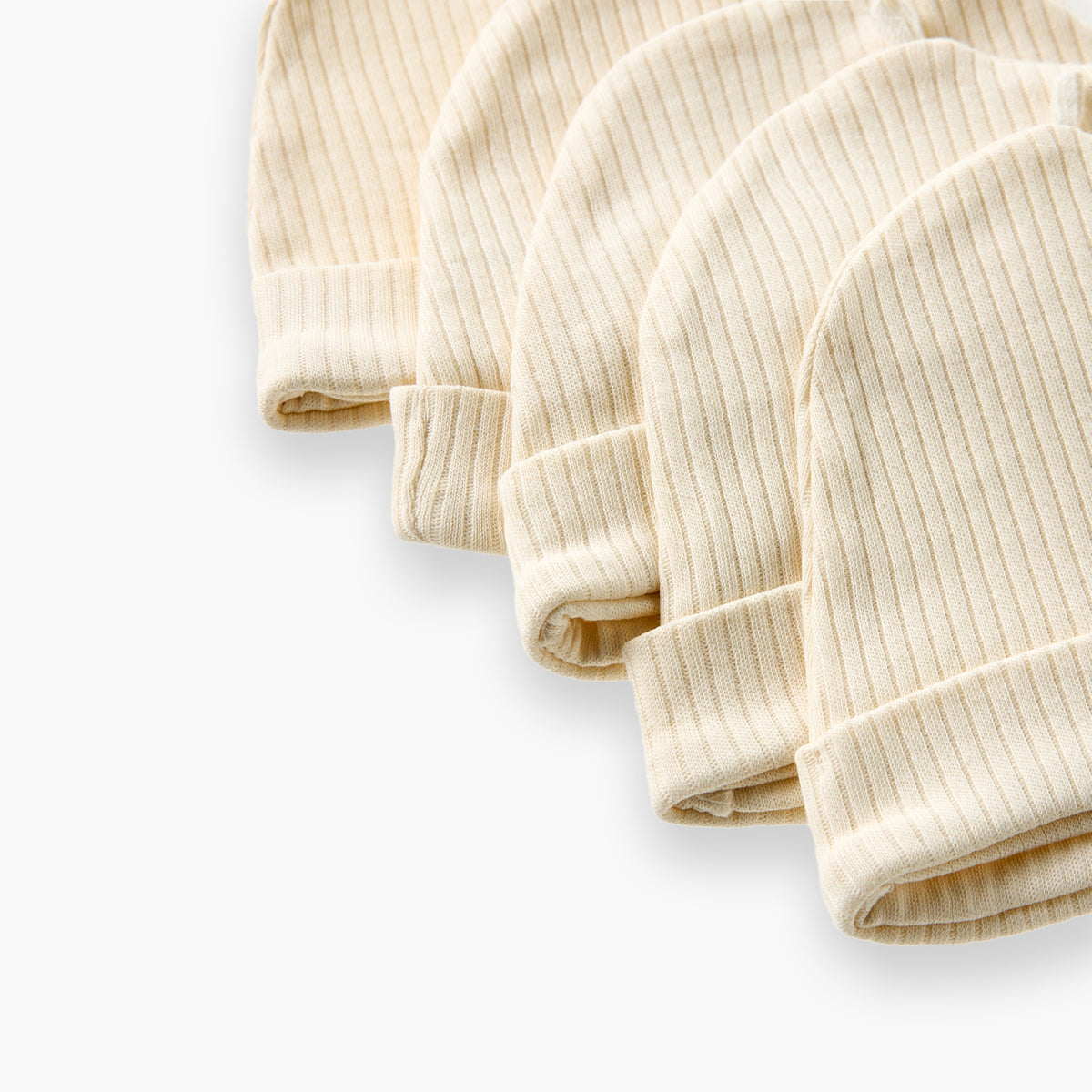 Pack of 5 Juniors Cap with Rolled Hem