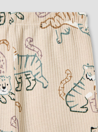 Juniors Pyjama Set with Safari Print - Cotton - Long Sleeves - Henley Neck-promo_babyshop_Buy3for99_UAE130126-image-5