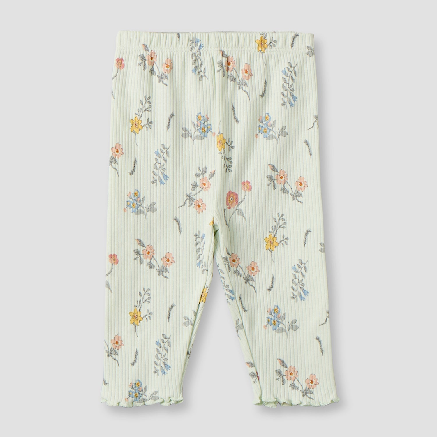 Pack of 3 Juniors Cotton Crew Neck Long Sleeves Pyjama Set with Floral Prints