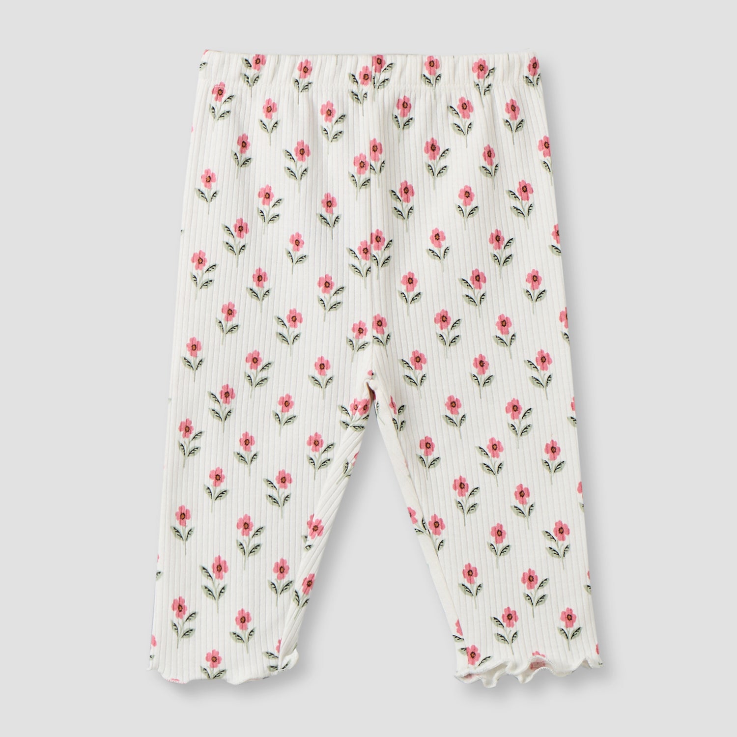 Pack of 3 Juniors Cotton Crew Neck Long Sleeves Pyjama Set with Floral Prints