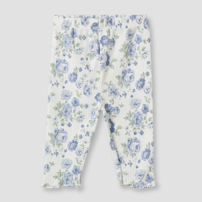 Pack of 3 Juniors Cotton Crew Neck Long Sleeves Pyjama Set with Floral Print