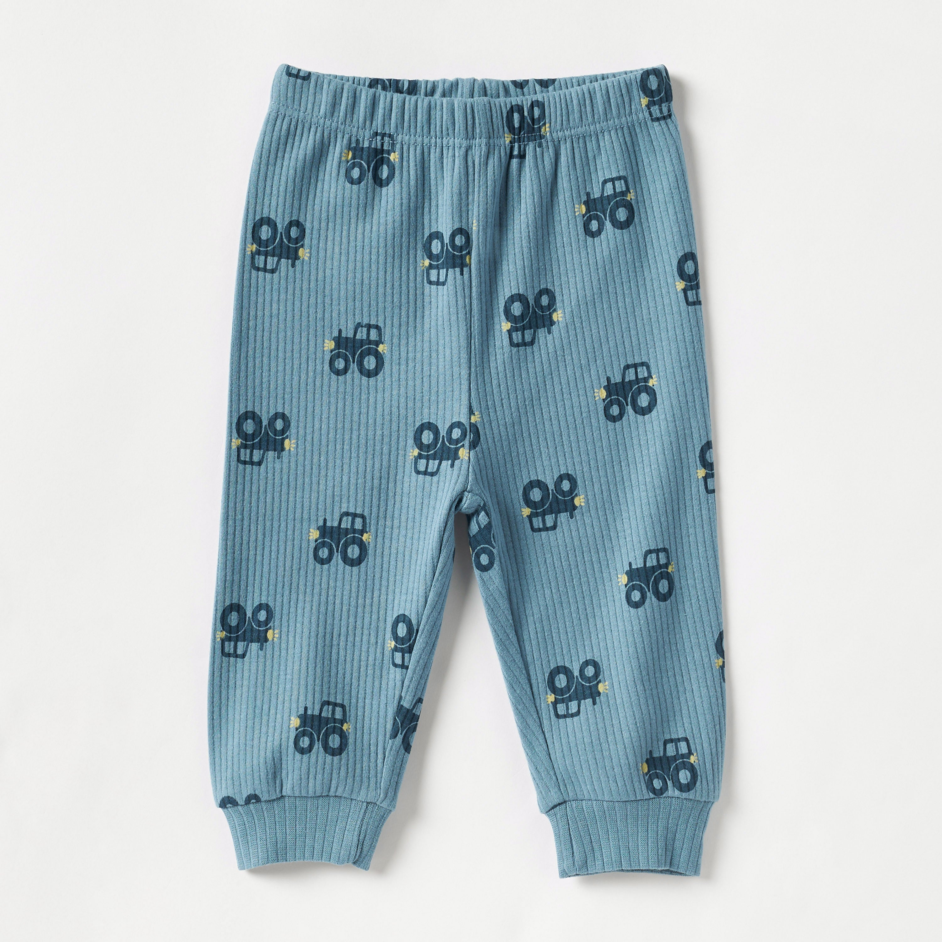 Juniors All-Over Car Print T-shirt and Pyjama Set