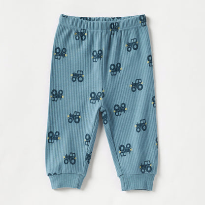 Juniors All-Over Car Print T-shirt and Pyjama Set